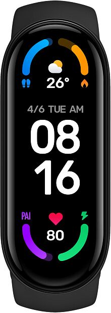 Фитнес-браслет Xiaomi Mi Band 6 XMSH15HM RU (Black) - 2
