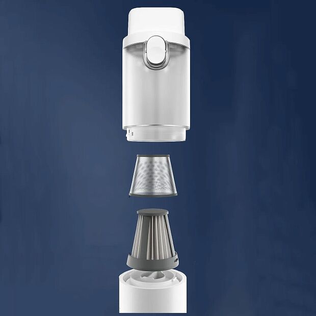 Ручной пылесос LYDSTO H1 handheld vacuum cleaner (5KPa/65W/5000mAh) (White) - 7