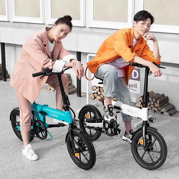 Электровелосипед Cкладной HIMO Z16 Electric Bicycle (Gray/Серый) - 3