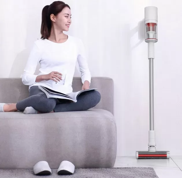 Дизайн беспроводного пылесоса Xiaomi Shunzao Handheld Wireless Vacuum Cleaner Z11 Внешний вид беспроводного пылесоса Xiaomi Shunzao Handheld Wireless Vacuum Cleaner Z11