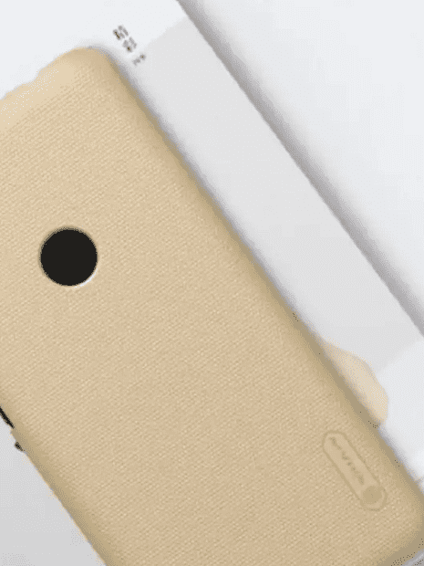 Чехол для Xiaomi Redmi Note 6 Pro Nillkin Super Frosted Shield (Gold/Золотистый) - 3